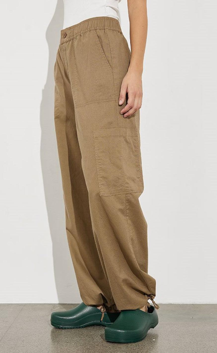 Global Funk Bukser Lana Li-  Dusty Taupe