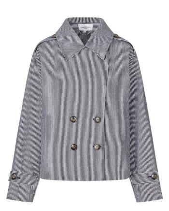 Global Funk Jakke Becker-  Navy White Stripe