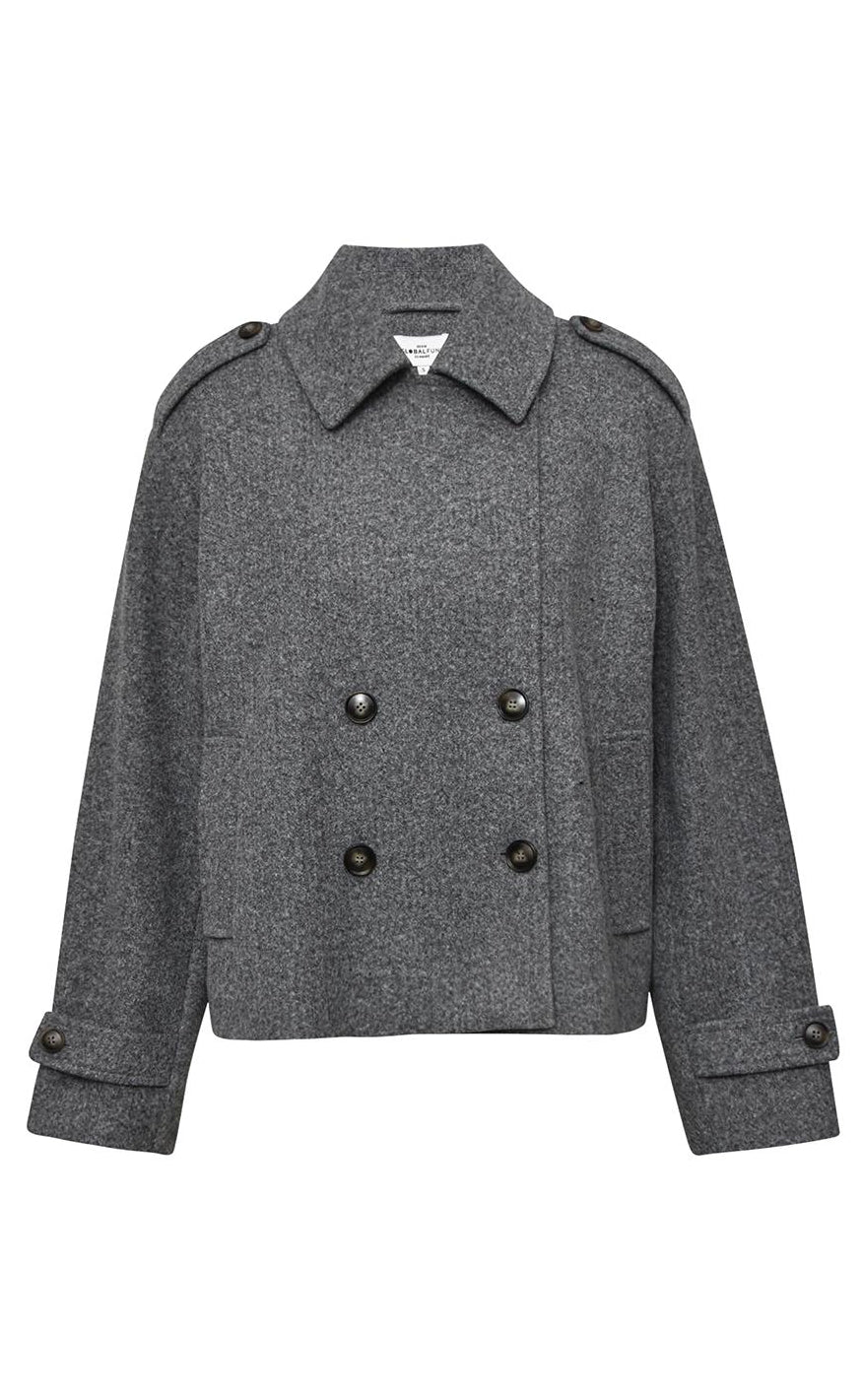 Global Funk Jakke Maddo-  Medium Grey