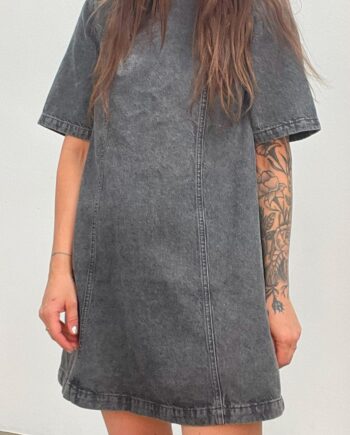 Global Funk Kjole Faunea Demon Grey