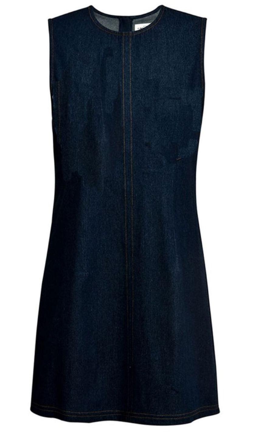 Global Funk Kjole Libby-  Dark Unwashed Denim