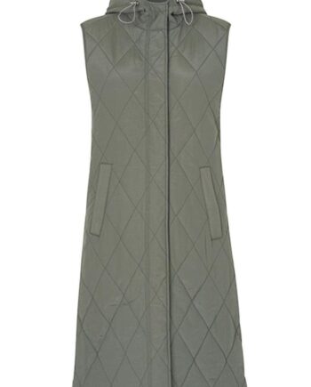 Global Funk Vest Arabelle Dusky Green