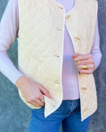 Global Funk Vest Feeney Buttercream