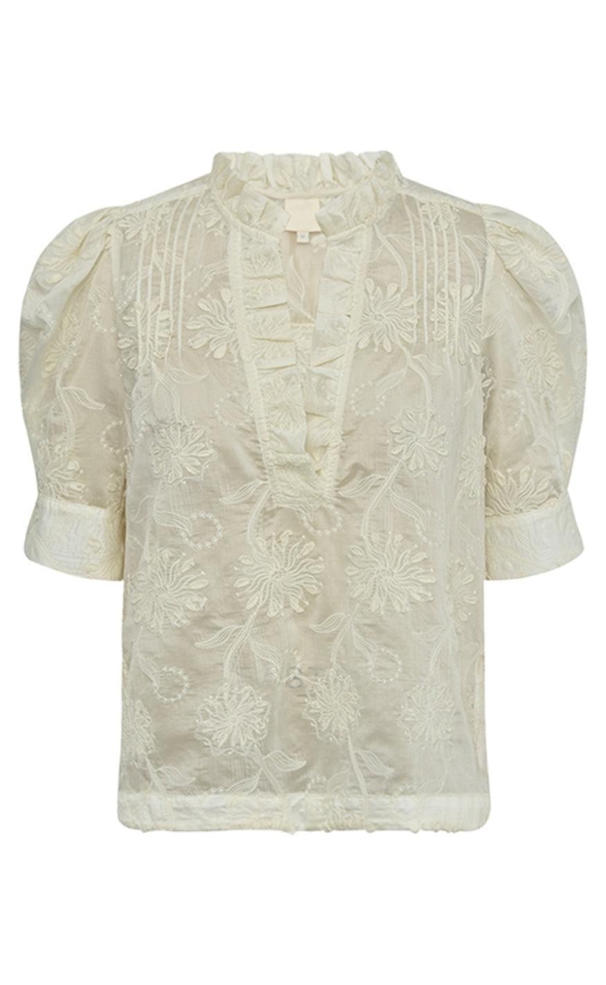 Gossia Bluse Amar Creme