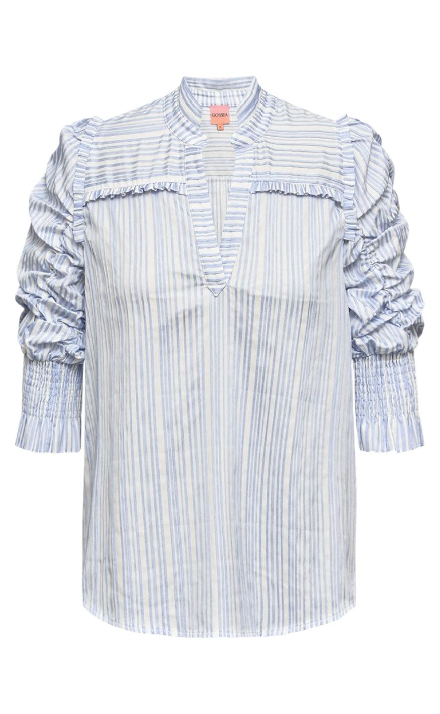 Gossia Bluse Trine Blue Stripes