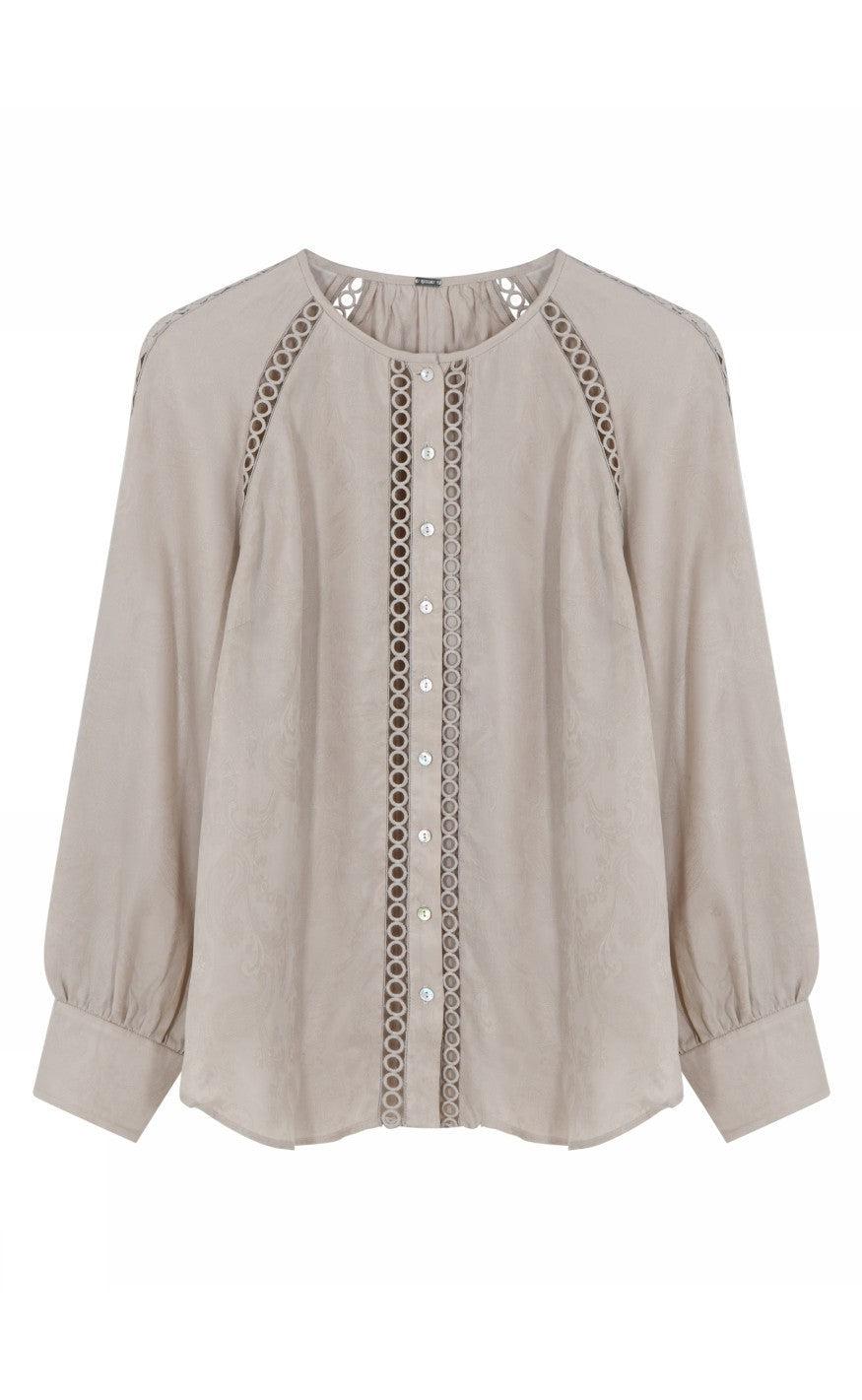 Gustav Bluse Tara Ivory