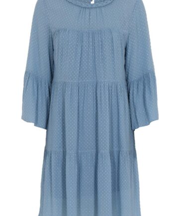 Gustav Kjole Alva Short Frill Blå