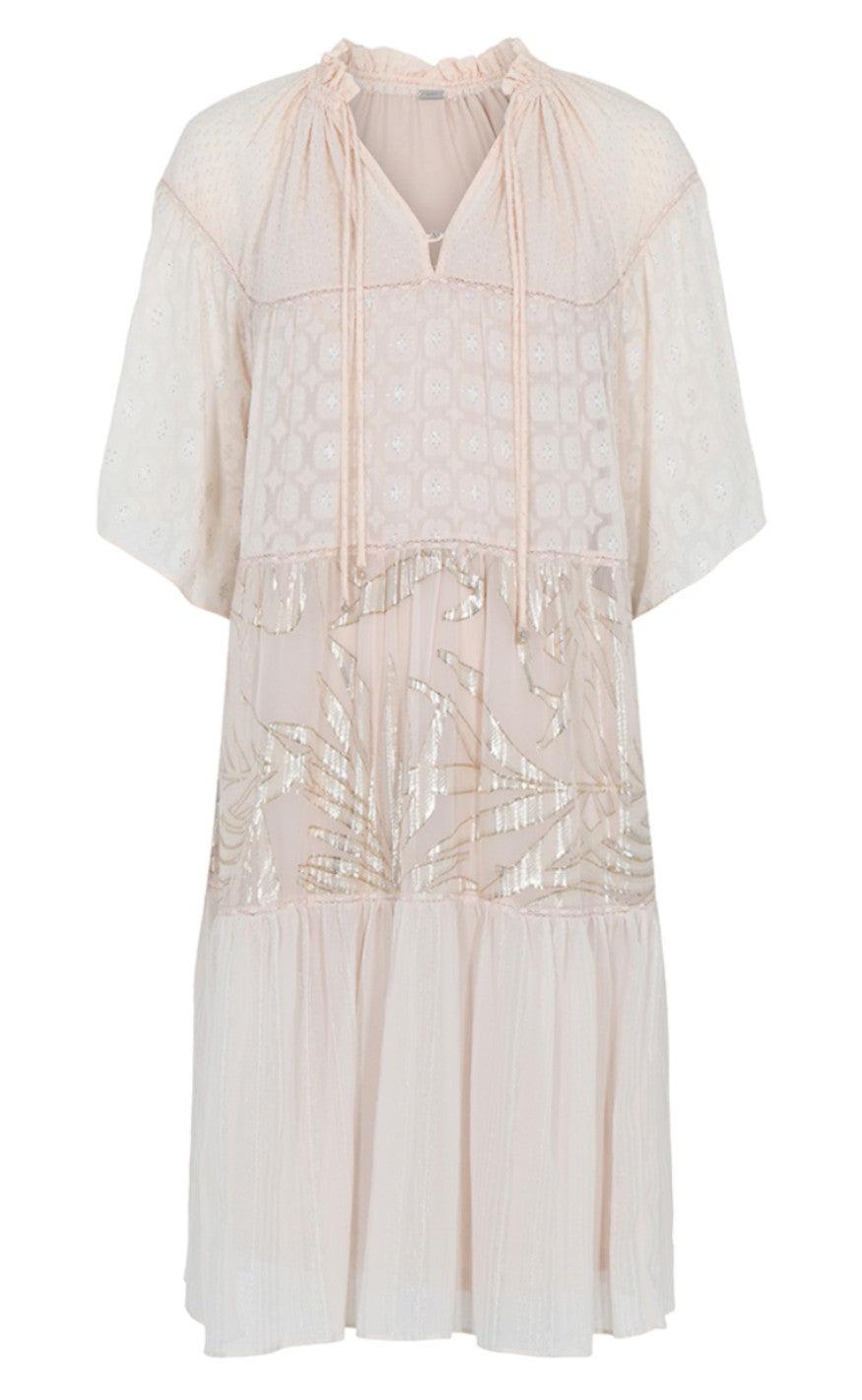 Gustav Kjole Alva Short Frill Pearl