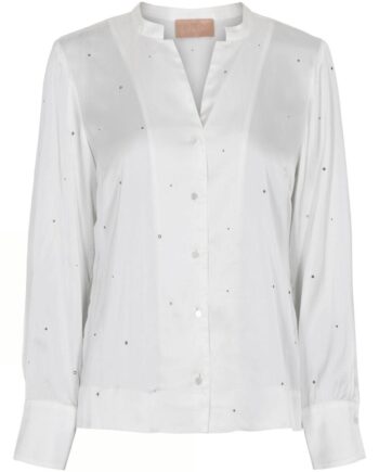 Gustav Skjorte Florida Classic Stretch Off White