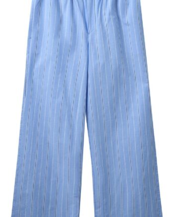 H2o Bukser Rønne Essential Light Blue White Blue