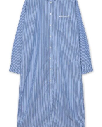 H2o Fagerholt Kjole Sunday Shirt Blue Stripe