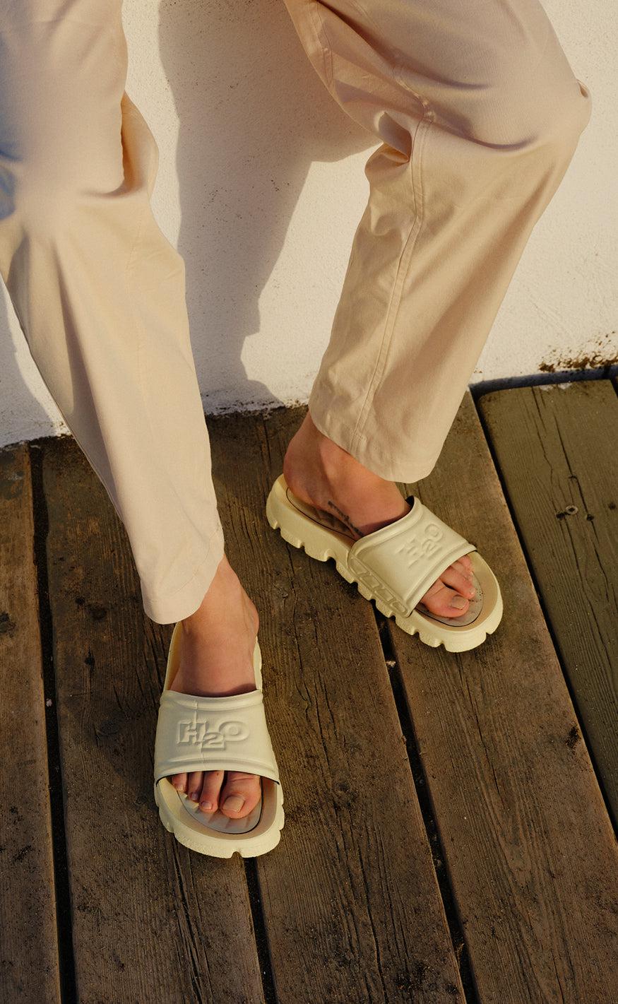 H2o Sandal Trek Pale Banana