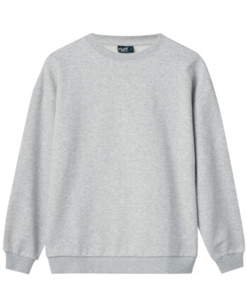 H2o Sweater Base Sweat   39 Neck Light Grey Melange