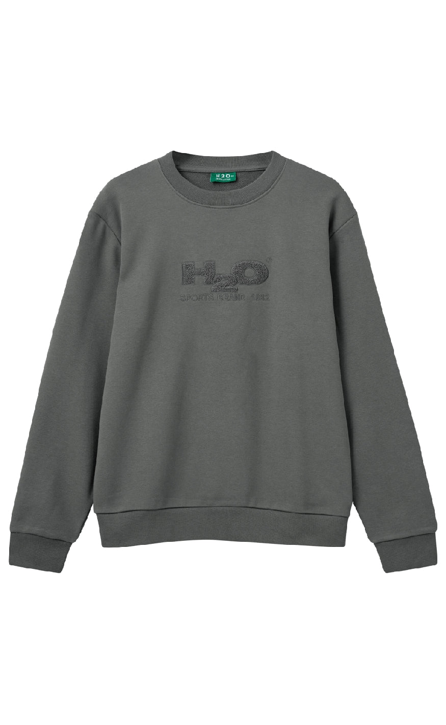H2o Sweatshirt Logo 39 Neck Anthracite