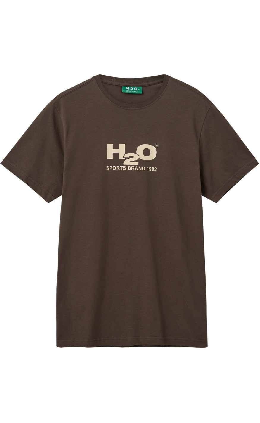 H2o  -shirt Logo Espresso