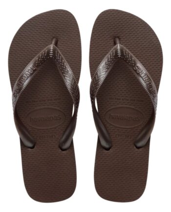 Havaianas Klipklapper   Sandal Top Tiras Dark Brown