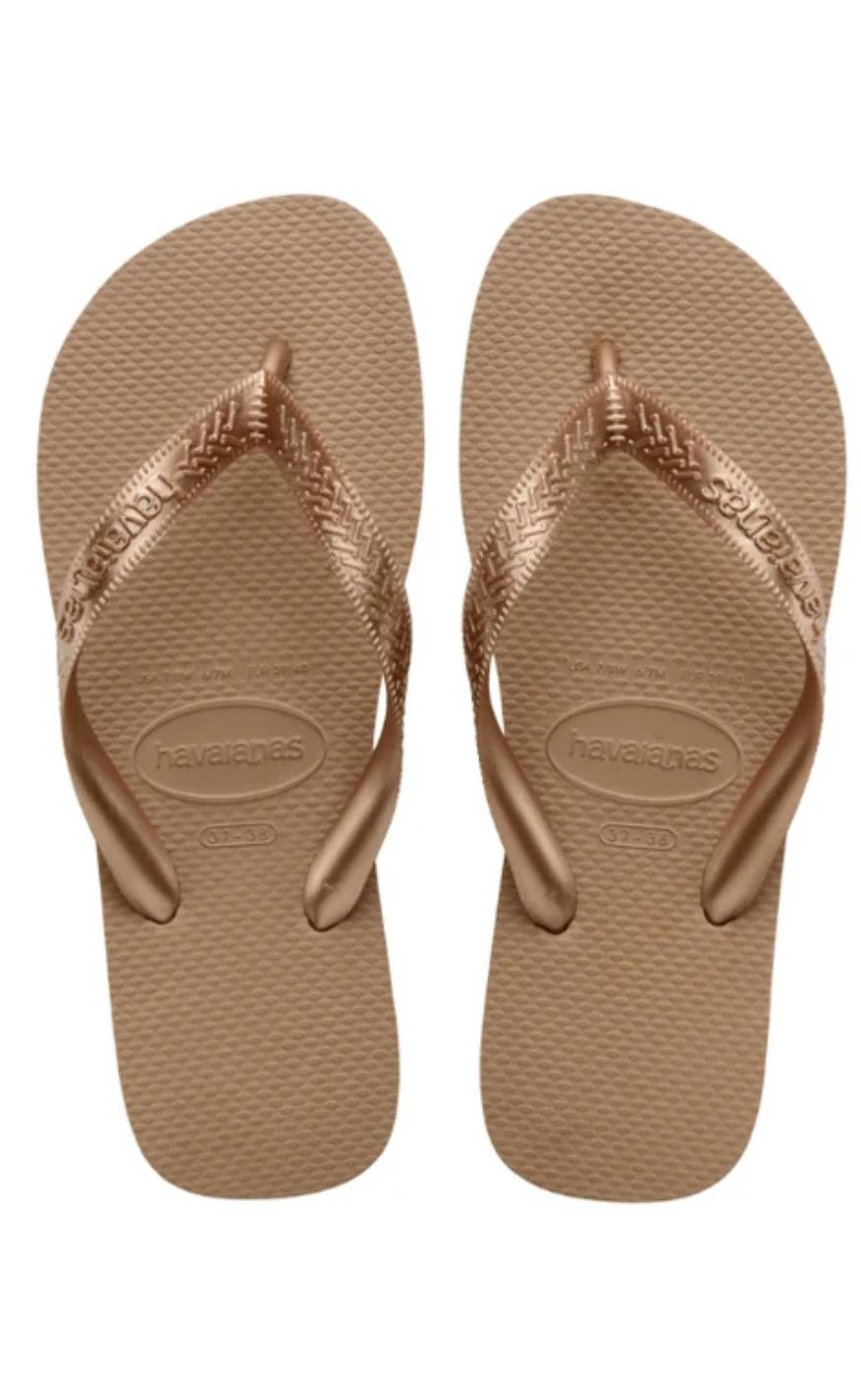 Havaianas Klipklapper   Sandal Top Tiras Rose Gold