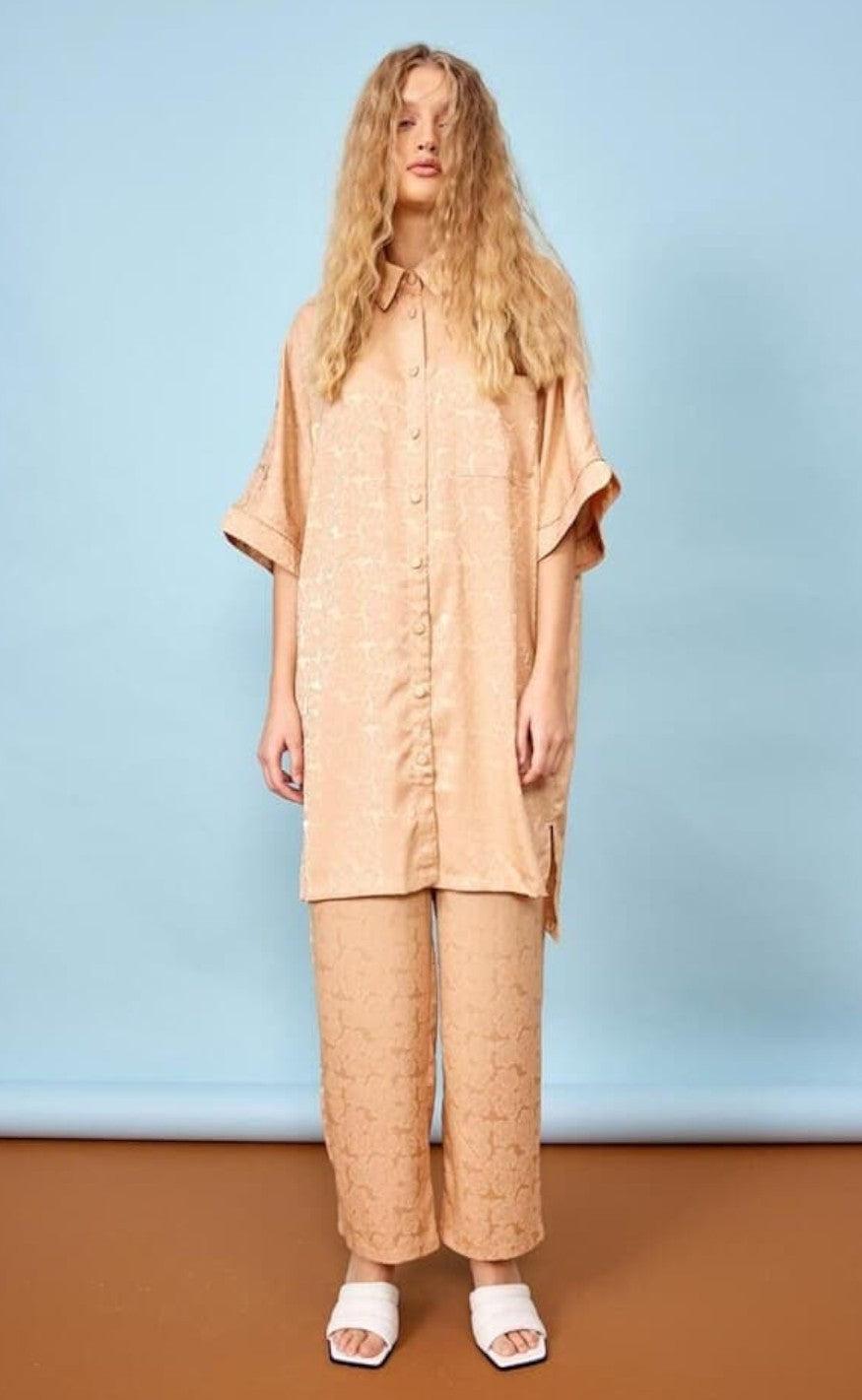 Hunkøn Bukser Jade Camel