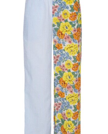 Hunkøn Bukser Vanessa Blue Floral