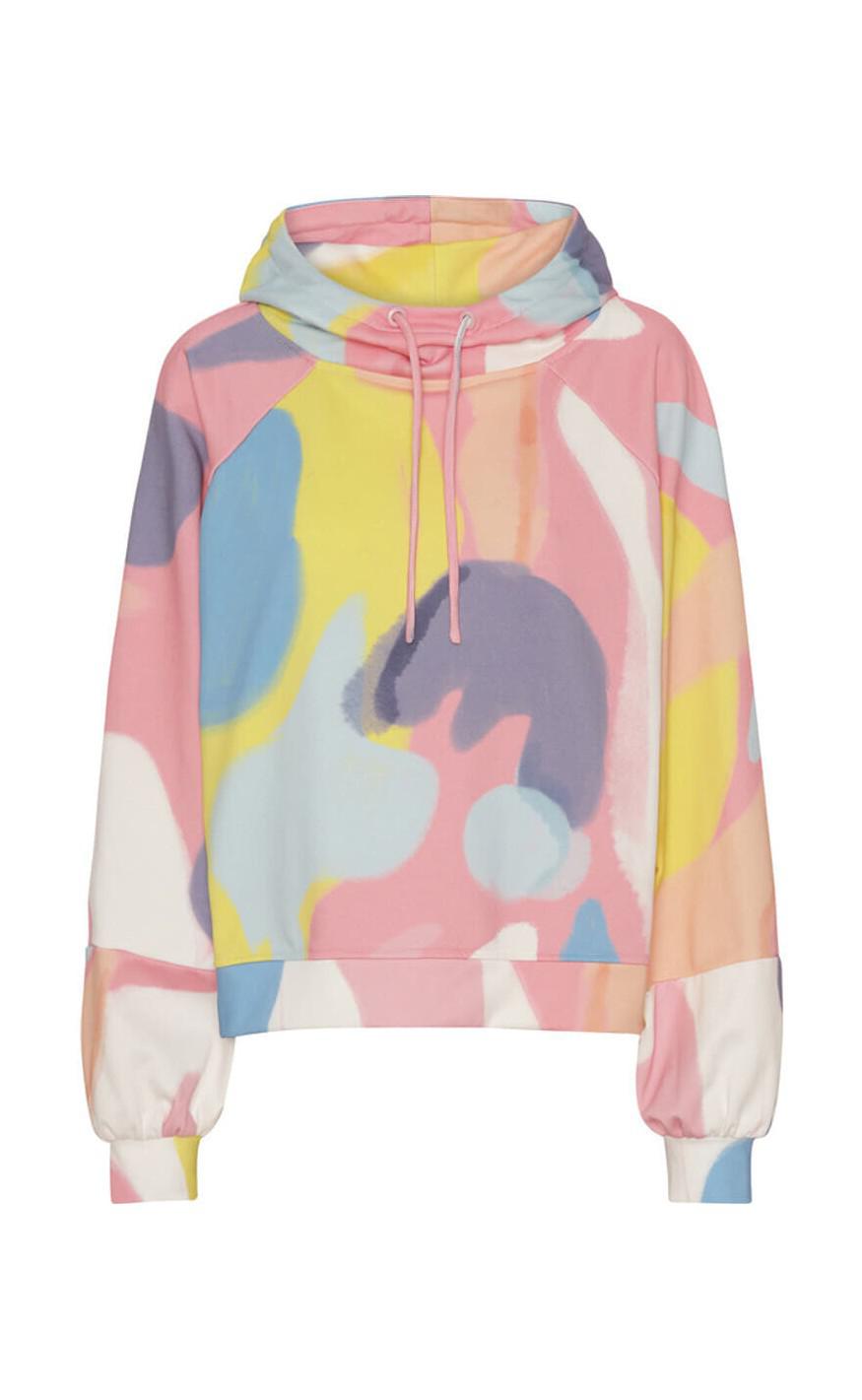 Hunkøn Hættetrøje Halia Sweat Hoodie Fluent Art Print
