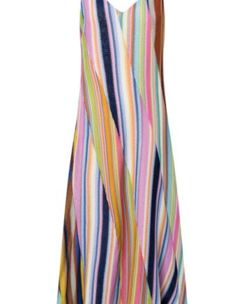 Hunkøn Kjole Liza Multi Striped