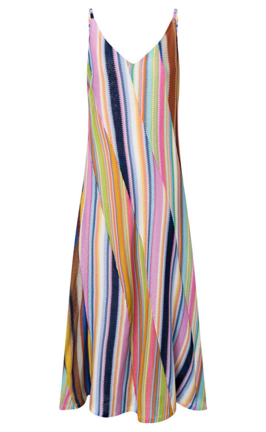 Hunkøn Kjole Liza Multi Striped