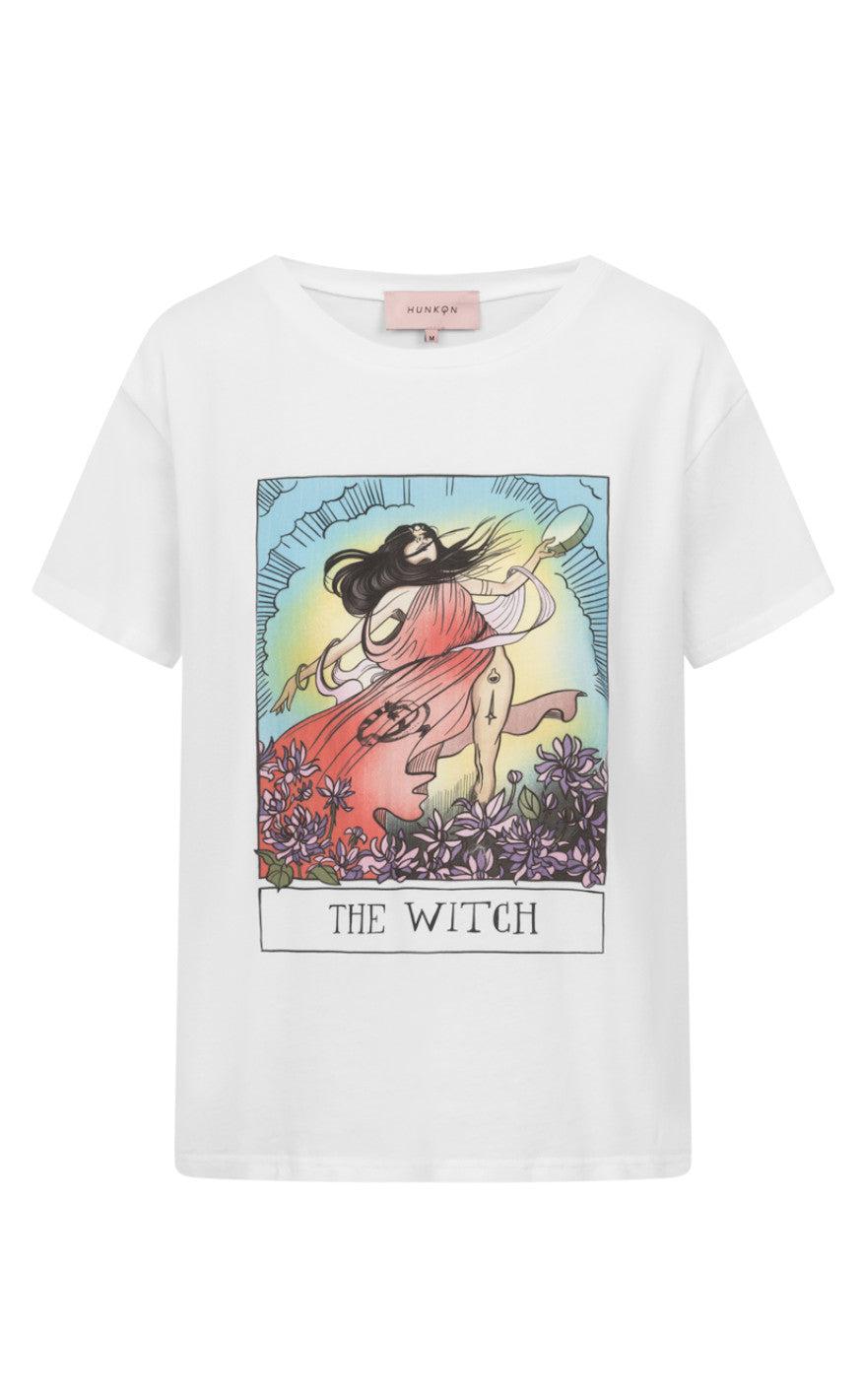 Hunkøn -shirt The Witch White