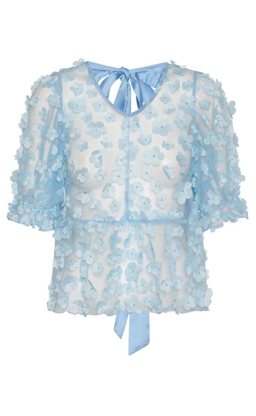 Hunkøn Top Florentina Light Blue