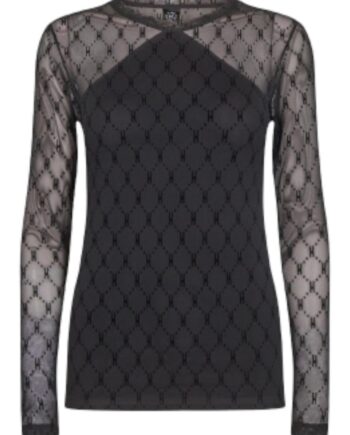 Hype The Detail Bluse Mesh 310 Black