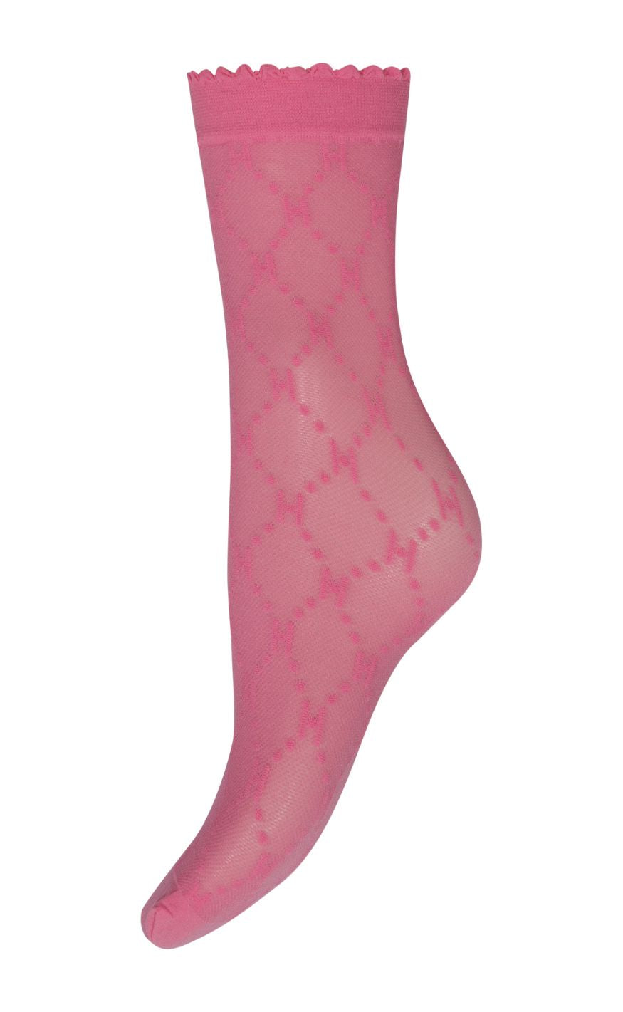 Hype The Detail Strømper Logo 25 Denier Pink