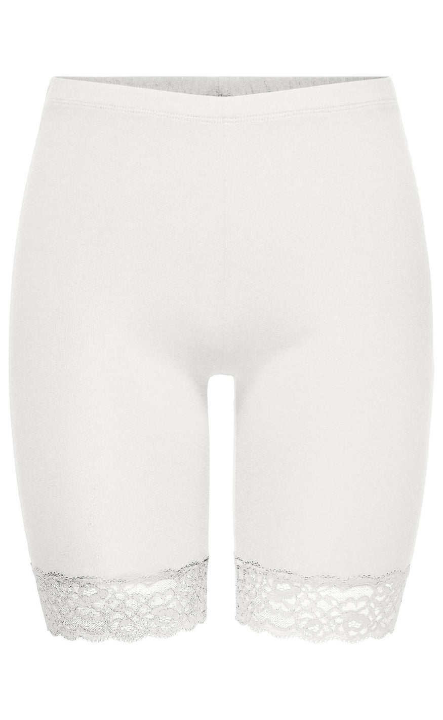 Jdy Shorts Ava Lace Cloud Dancer