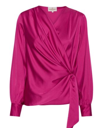 Karmamia Copenhagen Bluse Ines Rose Violet