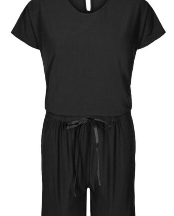Liberte Alma Short Jumpsuit Black