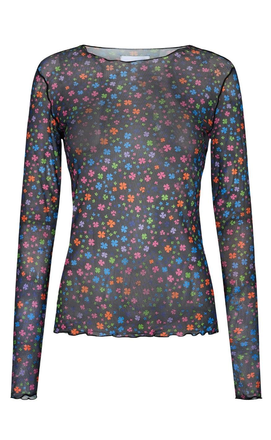 Liberte Bluse Mesh Multicolor Clover