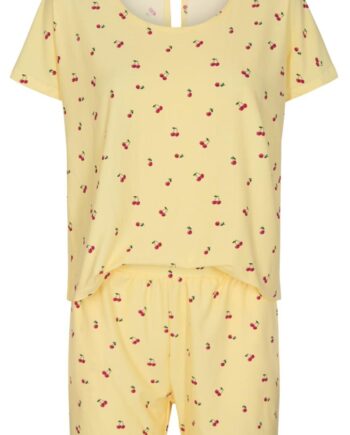 Liberte Buksedragt Alma Cherry Print