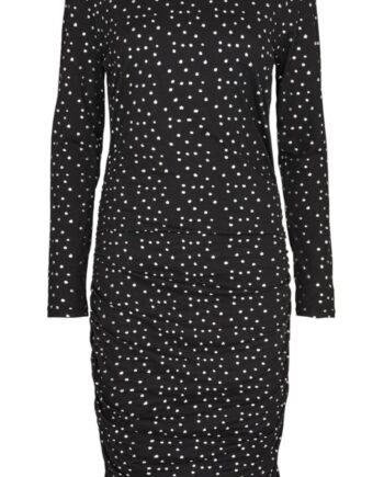 Liberte Kjole Alma Black Silver Dot