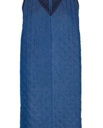 Liberte Kjole Dibby Quilt Blue Denim