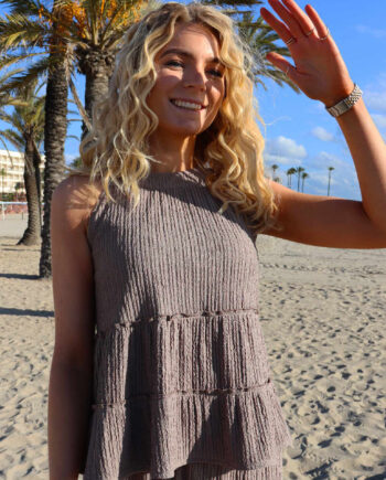 Liberte Top Anni Brown