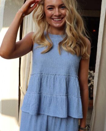 Liberte Top Anni Dusty Blue