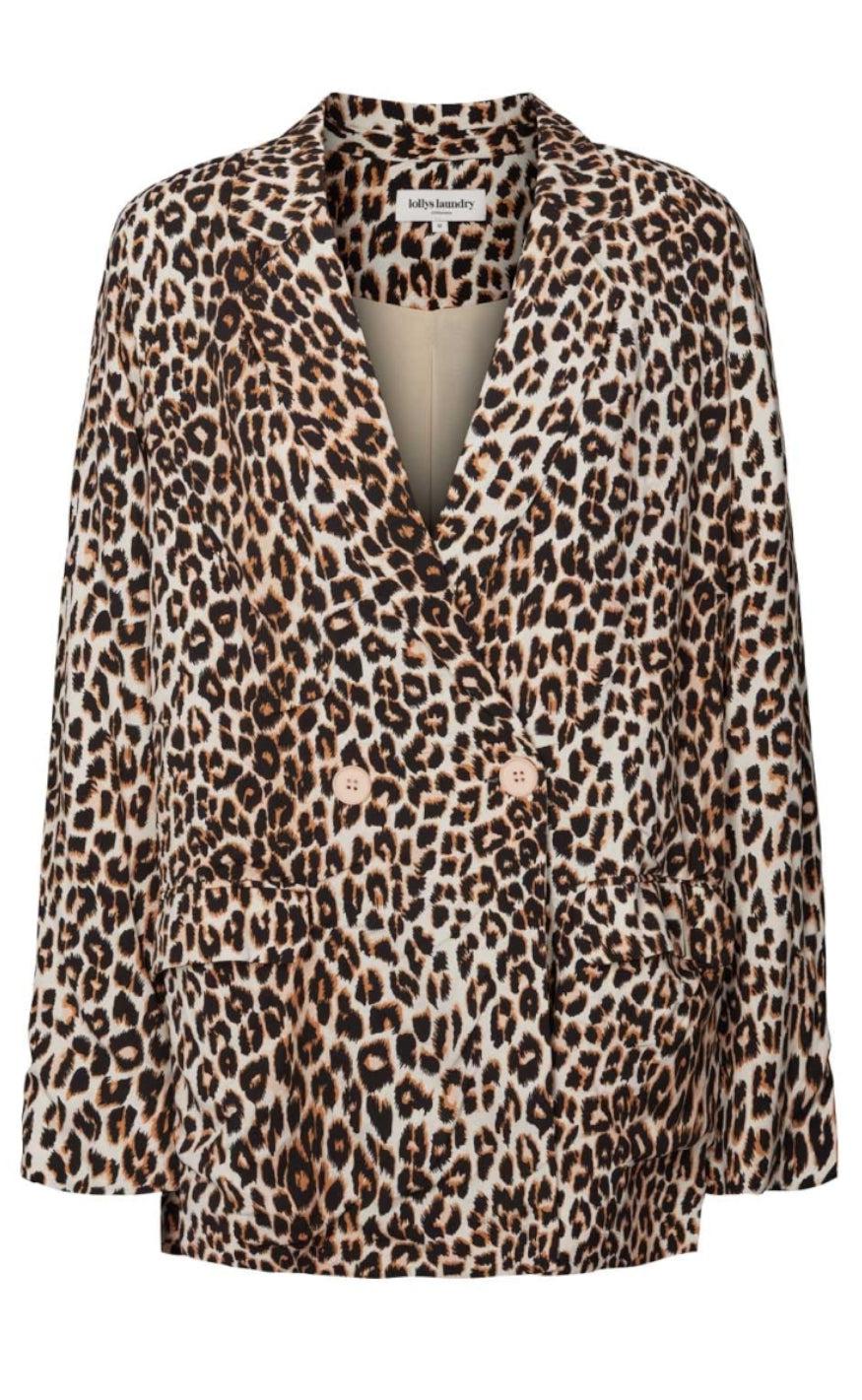 Lollys Laundry Blazer Jolie Leopard Print