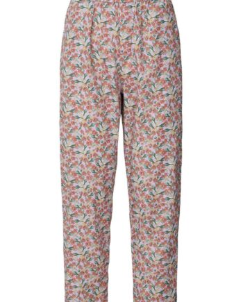 Lollys Laundry Bukser Bill Flower Print Rose