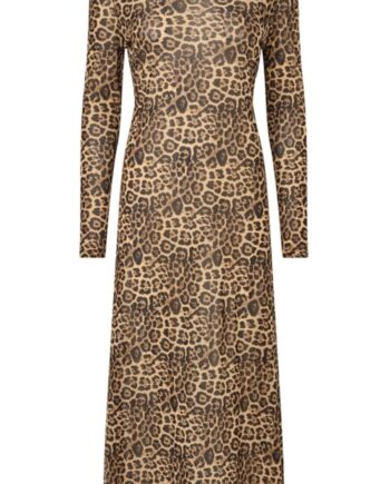 Lollys Laundry Kjole Logan Maxi Leopard Print