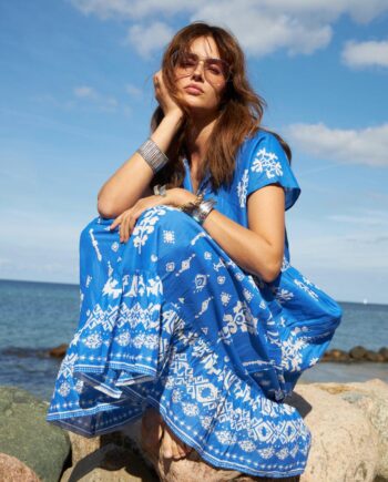 Lollys Laundry Kjole Mackay Blue