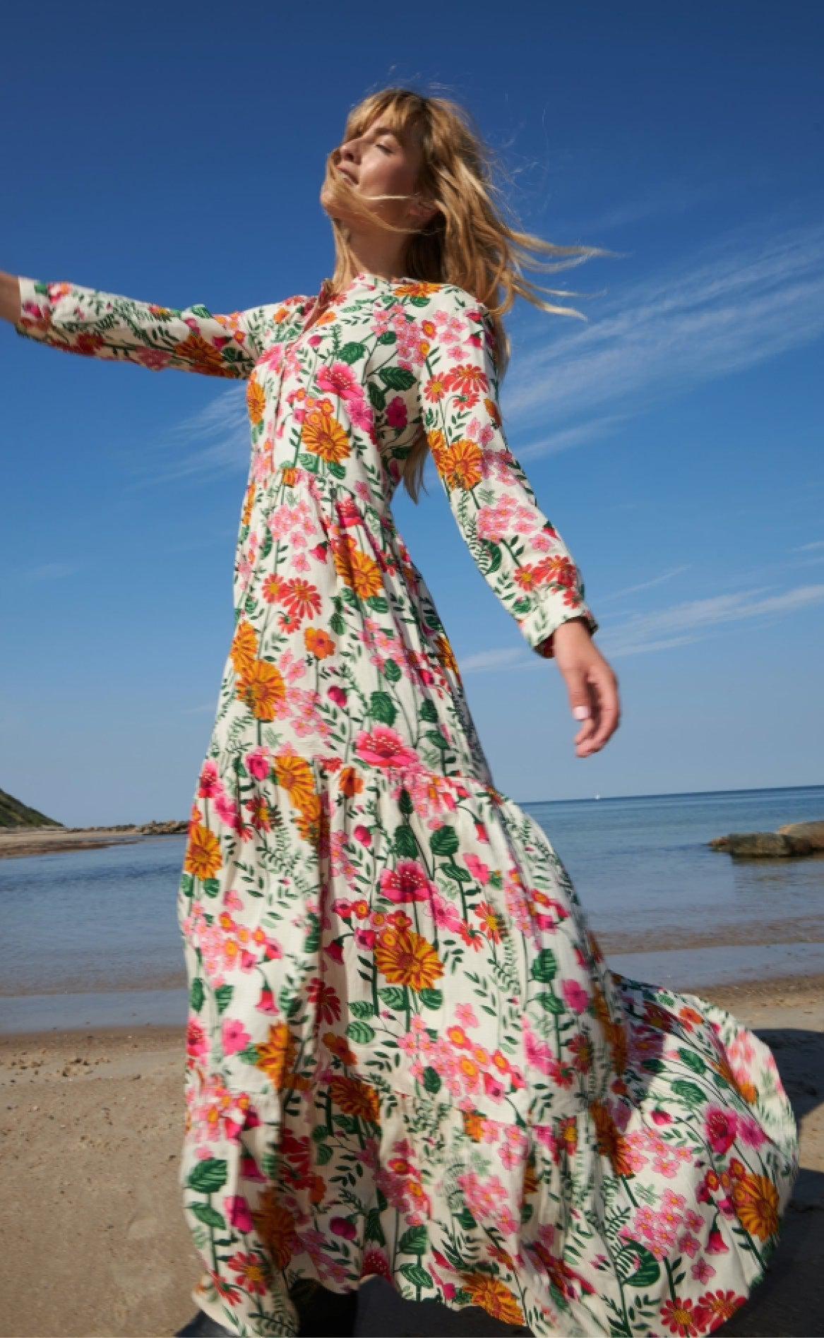 Lollys Laundry Kjole Nee Flower Print
