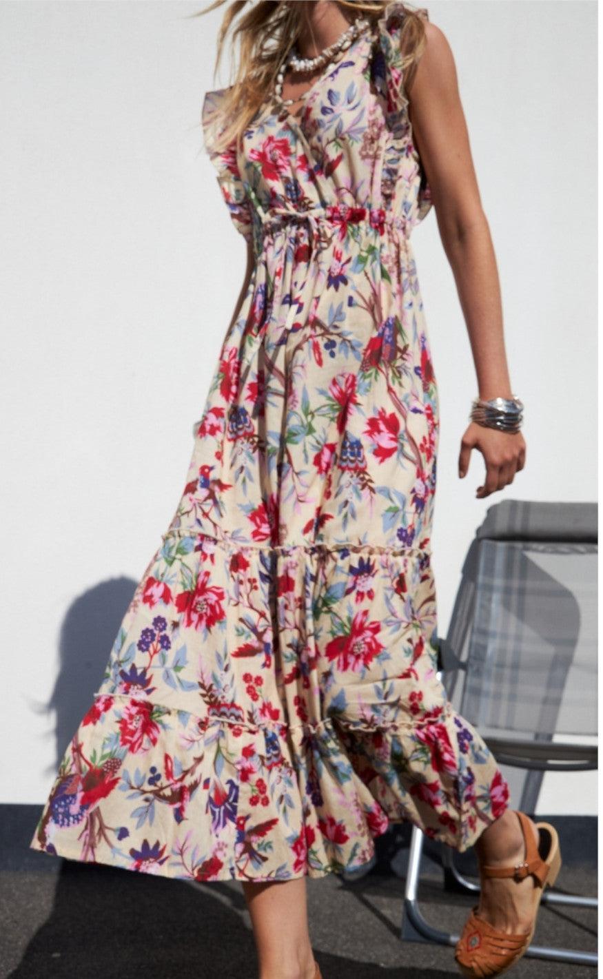 Lollys Laundry Kjole Samo Flower Print
