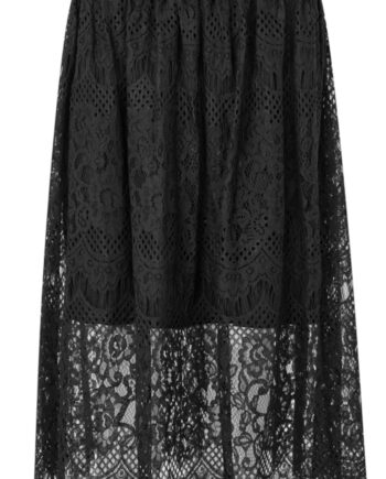 Lollys Laundry Nederdel Ever Short Black