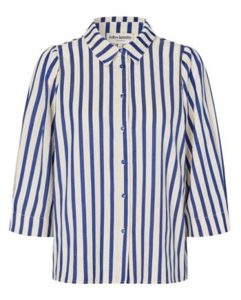 Lollys Laundry Skjorte Bonoll Ss Blue