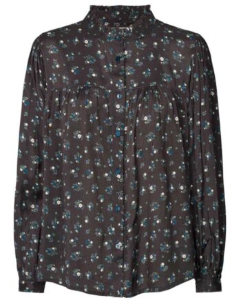 Lollys Laundry Skjorte Cara Washed Black