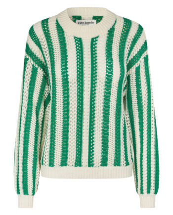 Lollys Laundry Striktrøje Lusa Green