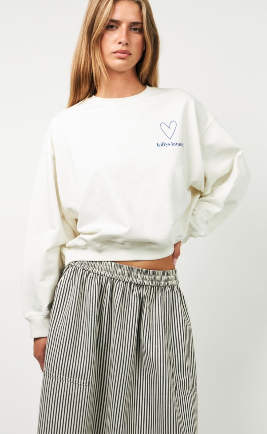 Lollys Laundry Sweatshirt Sydney Royal Blue